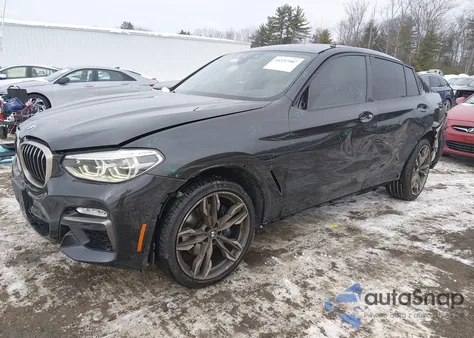 2019 BMW X4 M40I z USA, uszkodzony, nr VIN 5UXUJ5C52KLJ64126